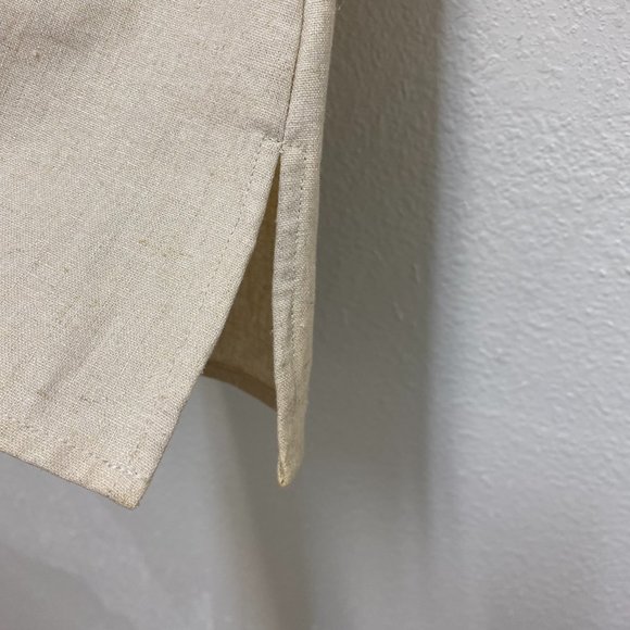 Details Womens Shirt Size M, Linen Cotton, Safari StyleButtondown, Collared, NWT - Picture 6 of 11